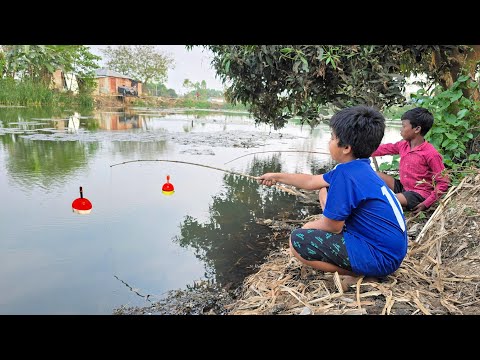 Fishing Video | We should learn all the fishing techniques from our two little brother's | Trap 2026