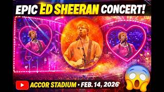Download Lagu Full Concert Ed Sheeran Loop Tour Live in SYDNEY - February 14, 2026 Accor Stadium Australia MP3