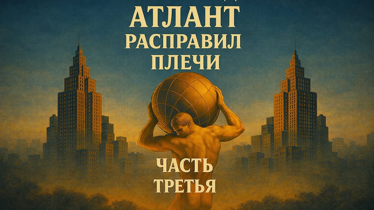 Аудиокнига "Атлант расправил плечи" (часть 3). Сокращённая версия. Айн Рэнд