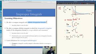 Pre-Class Video: Improper Integrals (2/2)