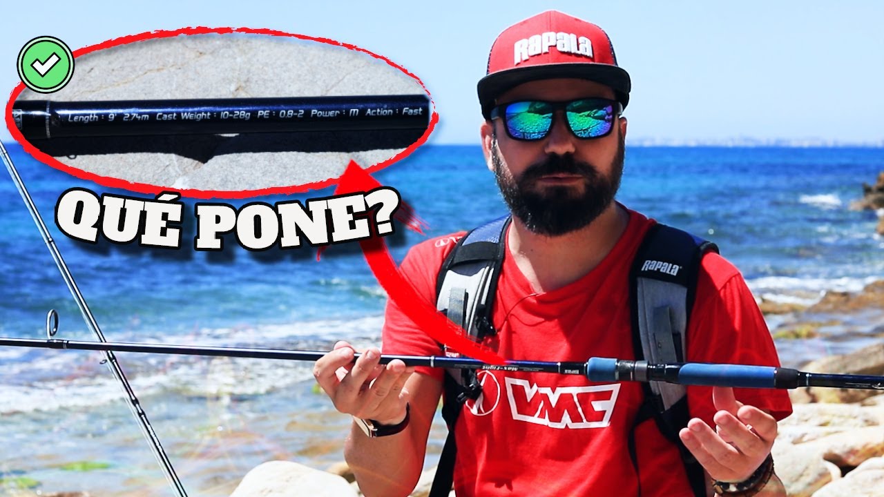 CÓMO LEER tu CAÑA de SPINNING y ROCKFISHING