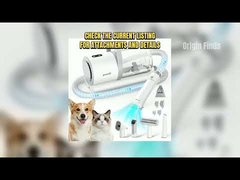 Pecute Dog Grooming Vacuum Review: Pros, Cons, and Is It Worth It? video thumbnail