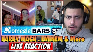 Harry Mack Ft Marcus Veltri Omegle Bars 32 | EMINEM - Ringer & MORE! [REACTION!!]