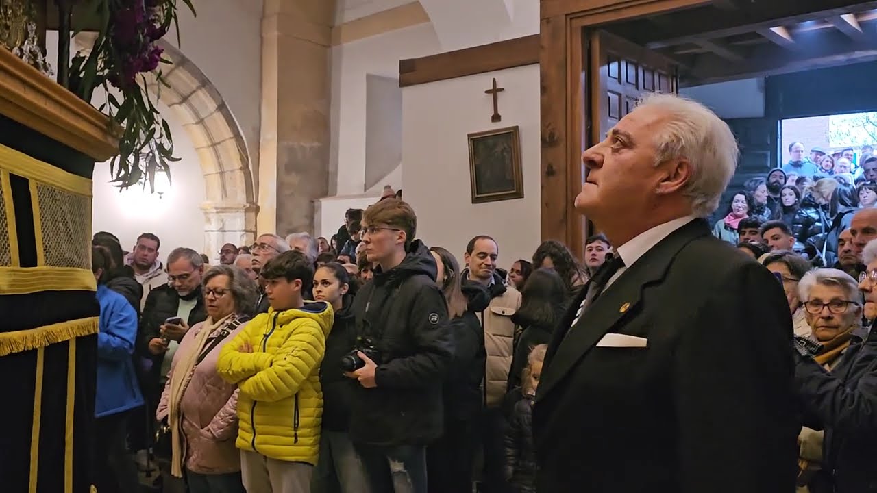 Semana Santa Segovia 2025. VideoTour. Oración al Cristo de la Esperanza. Cinco Misterios.  15/4/2025