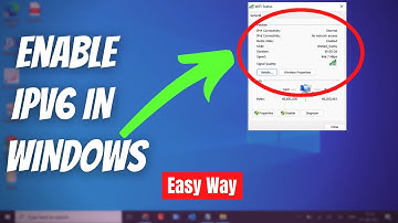 How to Enable or Disable IPv6 in Windows 11/Windows 10