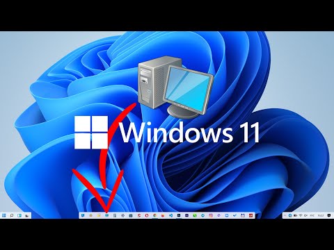 Windows 11 - Добавление иконки "Мой компьютер" в панель задач