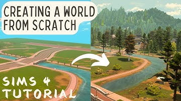 Create a custom world with me in Sims 4!