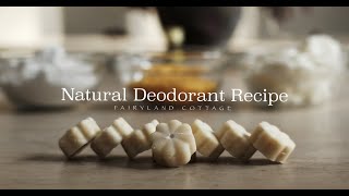Homemade Natural Deodorant - Vegan