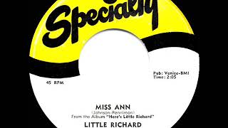 1957 Little Richard - Miss Ann