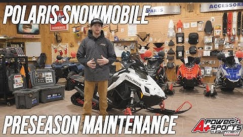 Polaris Snowmobile Preseason Maintenance Checklist! Complete Tutorial!