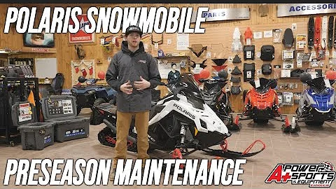 Polaris Snowmobile Preseason Maintenance Checklist! Complete Tutorial!
