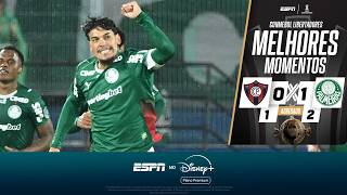 GUSTAVO GÓMEZ SOBE 'NO TERCEIRO ANDAR' E CLASSIFICA O PALMEIRAS CONTRA O CERRO | MELHORES MOMENTOS