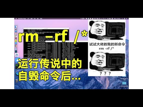 服务器上作死执行删库命令到底会如何?演示一波rm -rf删库跑路的正确姿势!