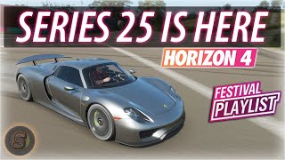 Forza Horizon 4 SERIES 25 UPDATE LIVE STREAM Summer Festival Playlist + Forzathon Shop FH4 Gameplay