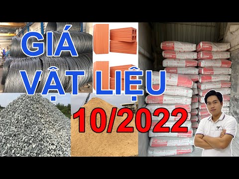 Video [CẬP NHẬT] GIÁ VẬT LIỆU SẮT THÉP, CÁT, ĐÁ, GẠCH, XI... - youtube