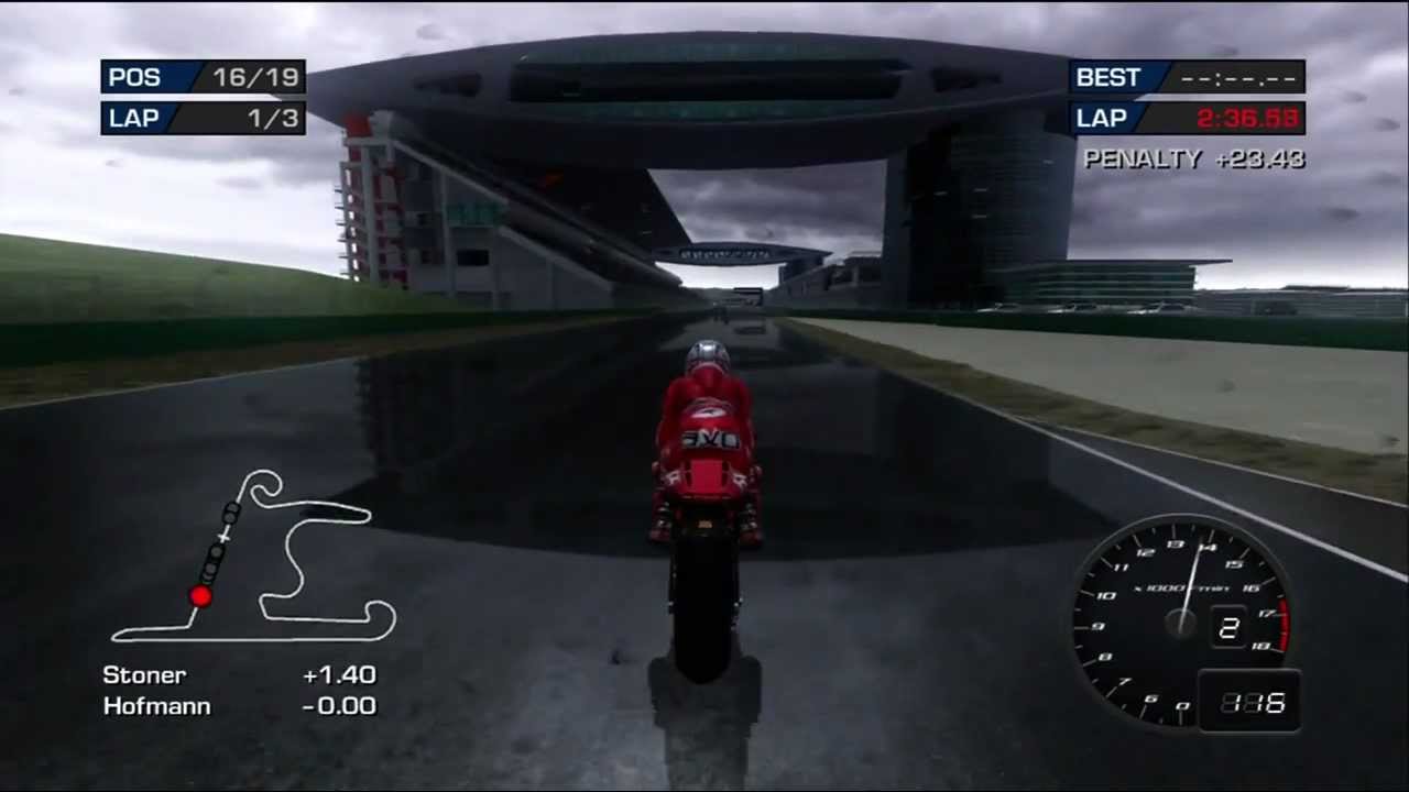 MotoGP '06 Xbox 360 720P gameplay 