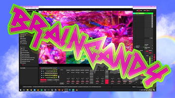 Ableton Live: making visuals with BrainCandy