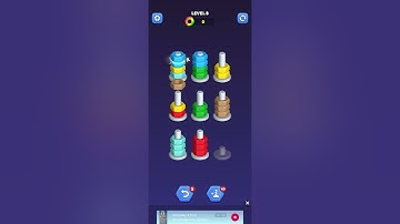 Nut Sort: Color Sorting Game - Gameplay (Android) by HARWIBZ GAMEPLAY!