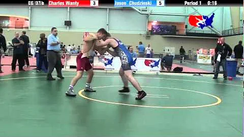 University Natls GR 63 KG / 138.75 lbs: Charles Wanty vs. Jason Chudzinski