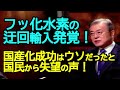 やはりフッ化水素を迂回輸入していた！国民からの失望したコメントが面白いです~ 国産化成功は・・・