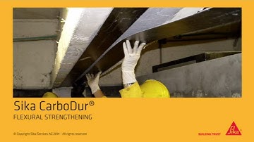 Sika CarboDur - Carbon Fibre Structural Strengthening of Concrete structures