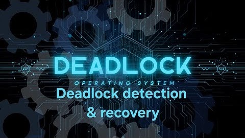 Deadlock Detection and Recovery | Wait-for-graph | Bankers Algorithm in easy language| OS