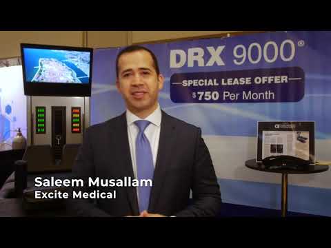 DRX9000 on display at The National by FCA, The Worlds Largest Chiropractic Event