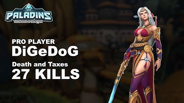 DiGeDoG Lian 27 KILLS!! Paladins Pro (NiP) Ranked Gameplay 1440p High Quality Video