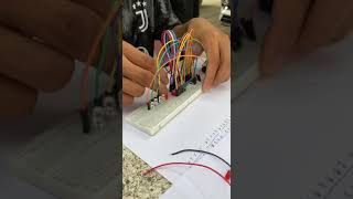 Experiment 4bits full adder using Ic 74ls83