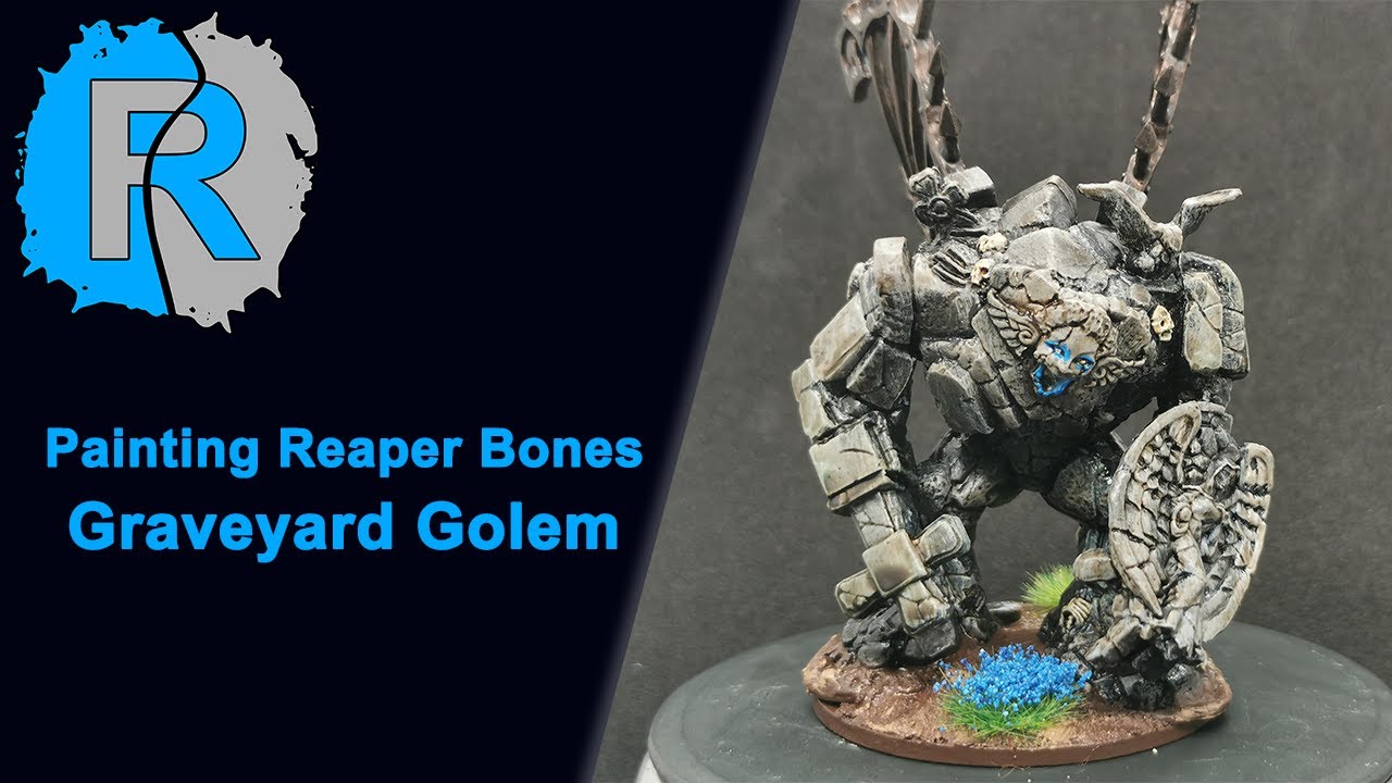 Painting: Reaper Bones - Graveyard Golem