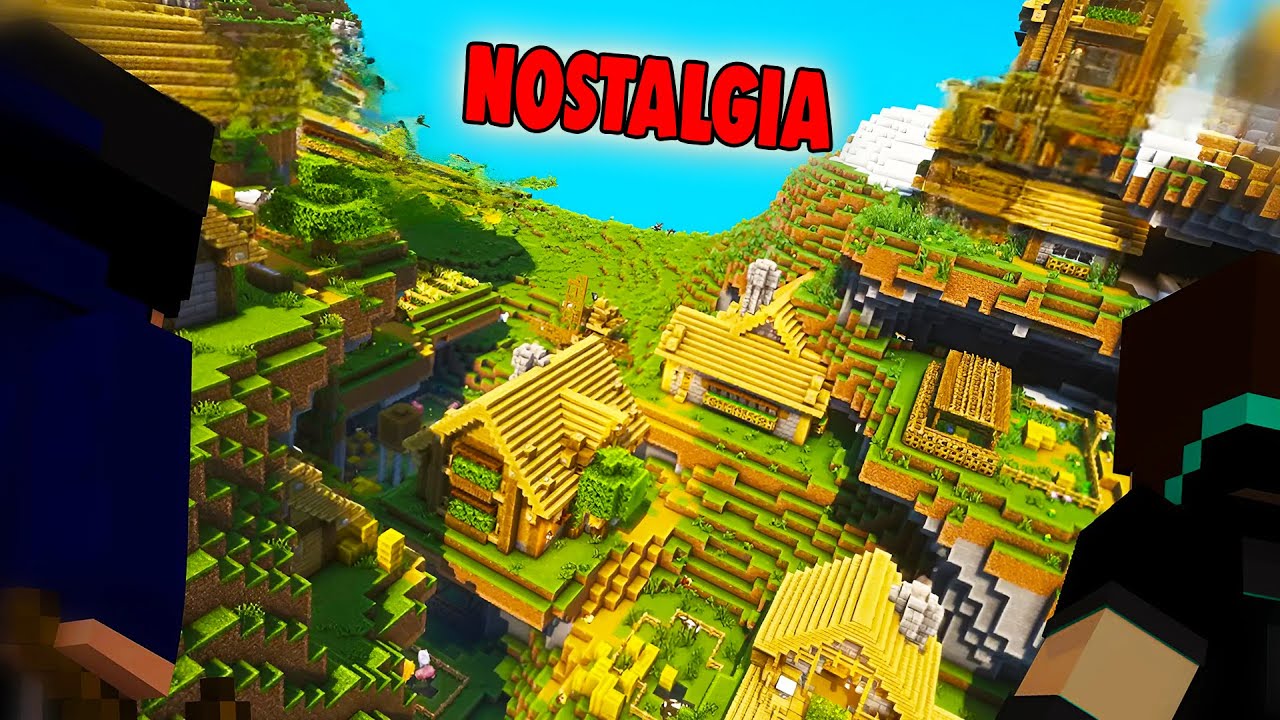 Minecraft Java Nostalgia A SÉRIE mais NOSTÁLGICA do YOUTUBE!! Minecraft Nostalgia #1! - YouTube