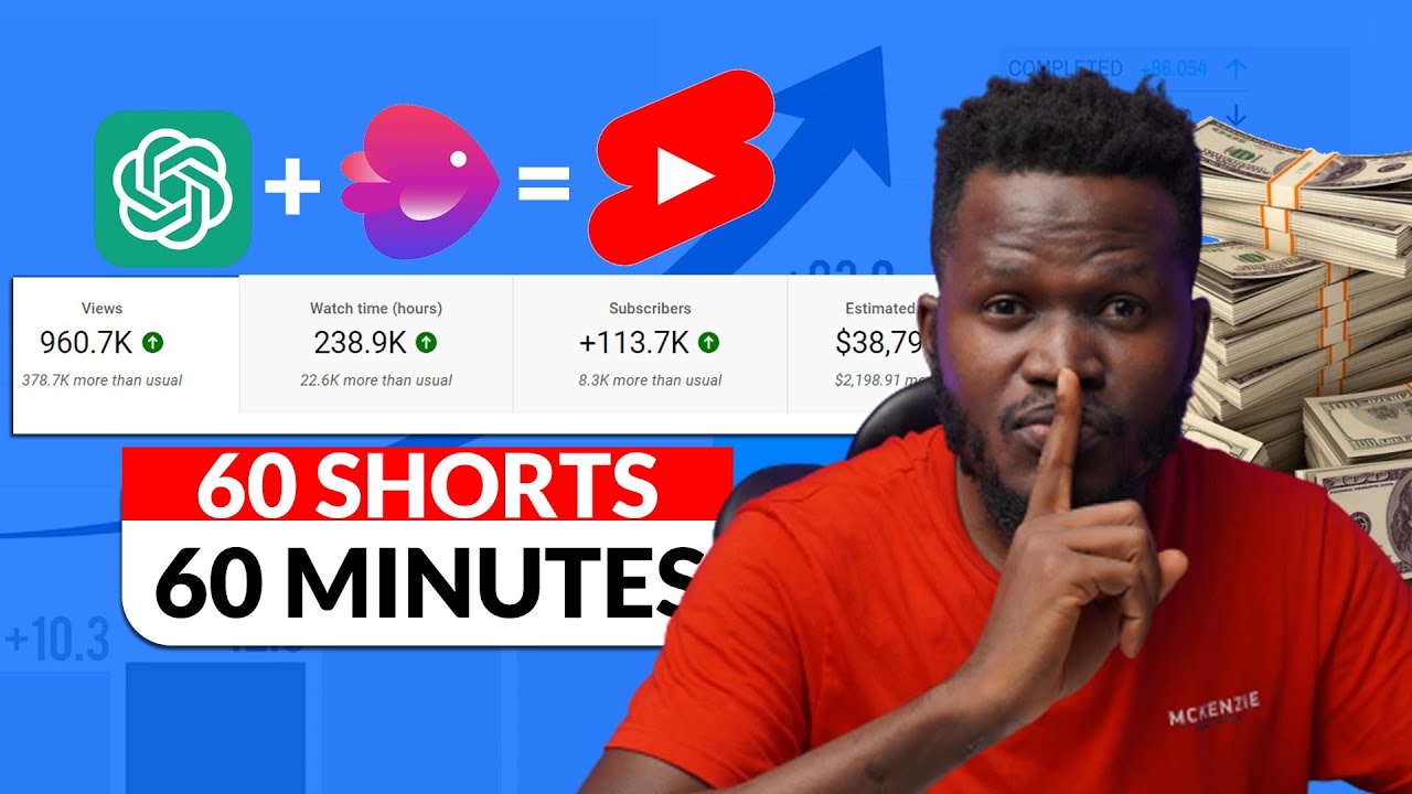 I Create 60 YouTube Shorts in 60 Minutes for My New Faceless YouTube ...