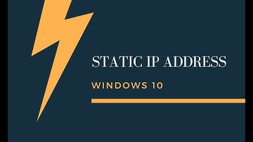 How To Assign A Static IP Address | Static IP | Manually Change | Windows 10 | AKS NetLab