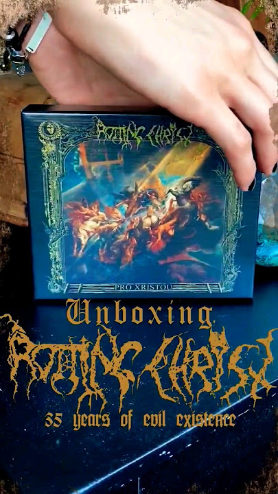 Rotting Christ - Unboxing 'PRO XRISTOU' Deluxe CD Box