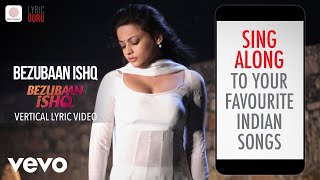 Bezubaan Ishq - Title Track Vertical Lyric Video | Bezubaan Ishq | Javed Ali