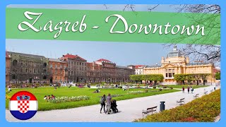 Zagreb ❤️ Downtown Walk 🏢 4K, 60fps, 1h - Croatia screenshot 1