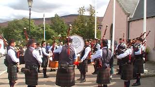 Grampian District Pipes and Drums - Braemar - Tourist - 2017 - 5