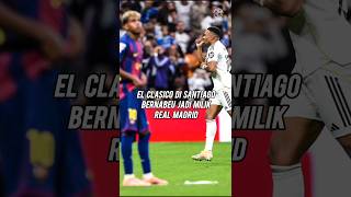 El Clasico di Santiago Bernabeu Jadi Milik Real Madrid! 😱 #sepakbola