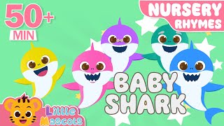 Baby Shark + Wheels On The Bus + more Little Mascots Nursery Rhymes