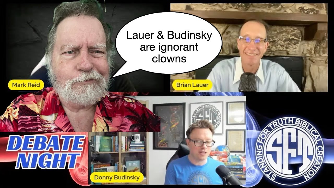 Kibitzing a bad creationist debate