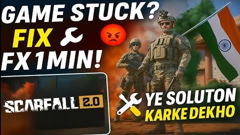 scarfall 2.0 stuck on loading screen #scarfall #patelscarfall #gaming