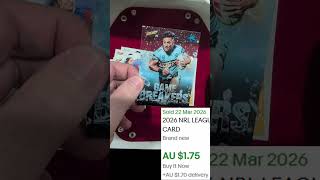 #1. My first ever pack opening! Select NRL 2026 League Heroes