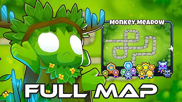 Bloons TD 6: Monkey Meadow | Gameplay Walkthrough FULL MAP | No Commentary