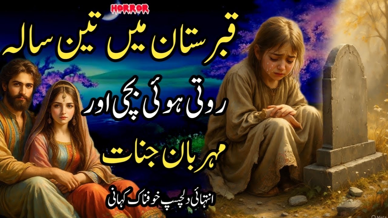 Qabristan Mein Teen Saala Roti Hui Bachi Aur Mehrban Jinnat 