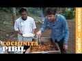 How To Make Mayan Pulled Pork In A Pit Oven (Cochinita Pibil)