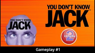 YOU DON'T KNOW JACK Vol. 2 - Gameplay #1 (21 Question Game)