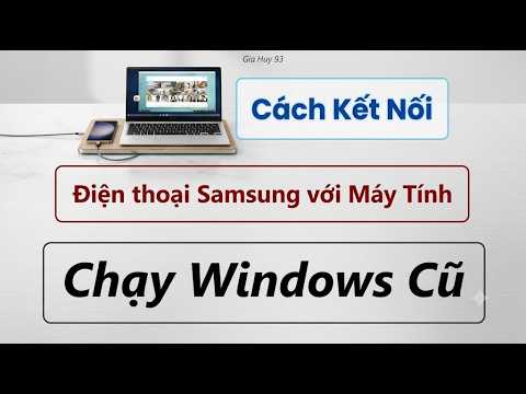 Video CÁCH KẾT NỐI ĐIỆN THOẠI SAMSUNG VÀ MÁY TÍNH - RẤT ĐƠN... - youtube