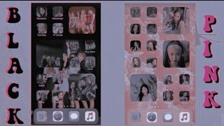 HOW TO CUSTOMIZE IOS 14 IN ANDROID |HOMESCREEN AND ICON| BLACKPINK VERSION💓🌸 screenshot 4