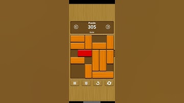 Unblock Me - Relax Mode - Starter // Puzzle 305 #shorts