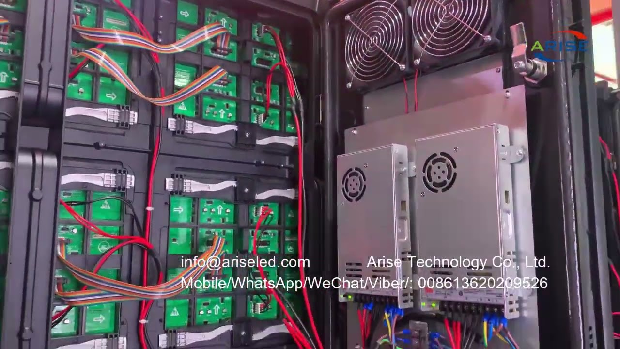 Front Access Maintenance P6.67 P10 DIP SMD Outdoor Led Display Module Front and Rear Maintenance P10